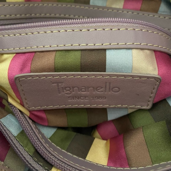 Tignanello Leather Shoulder Purse - Picture 3 of 8